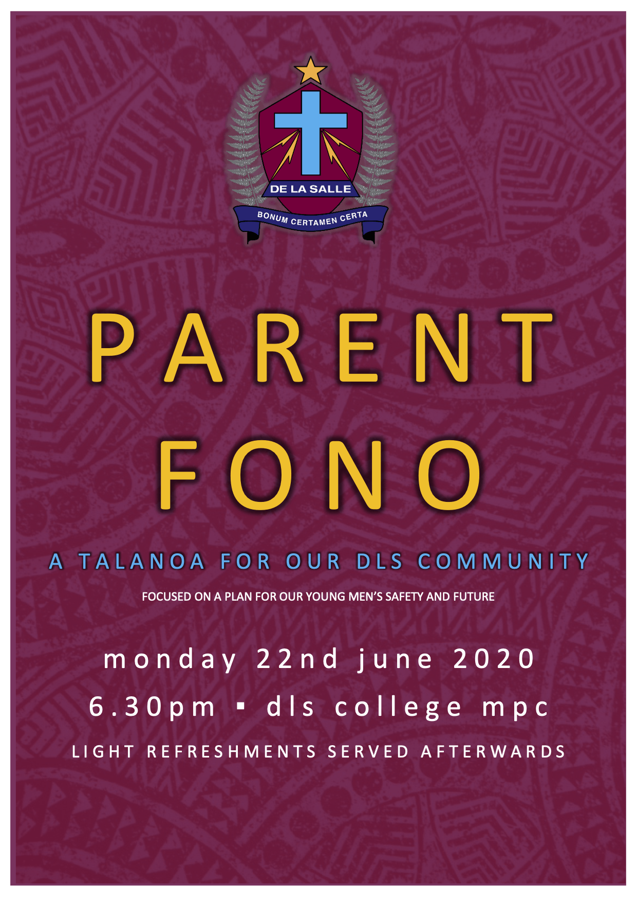 Read more about the article De La Salle Parent Fono