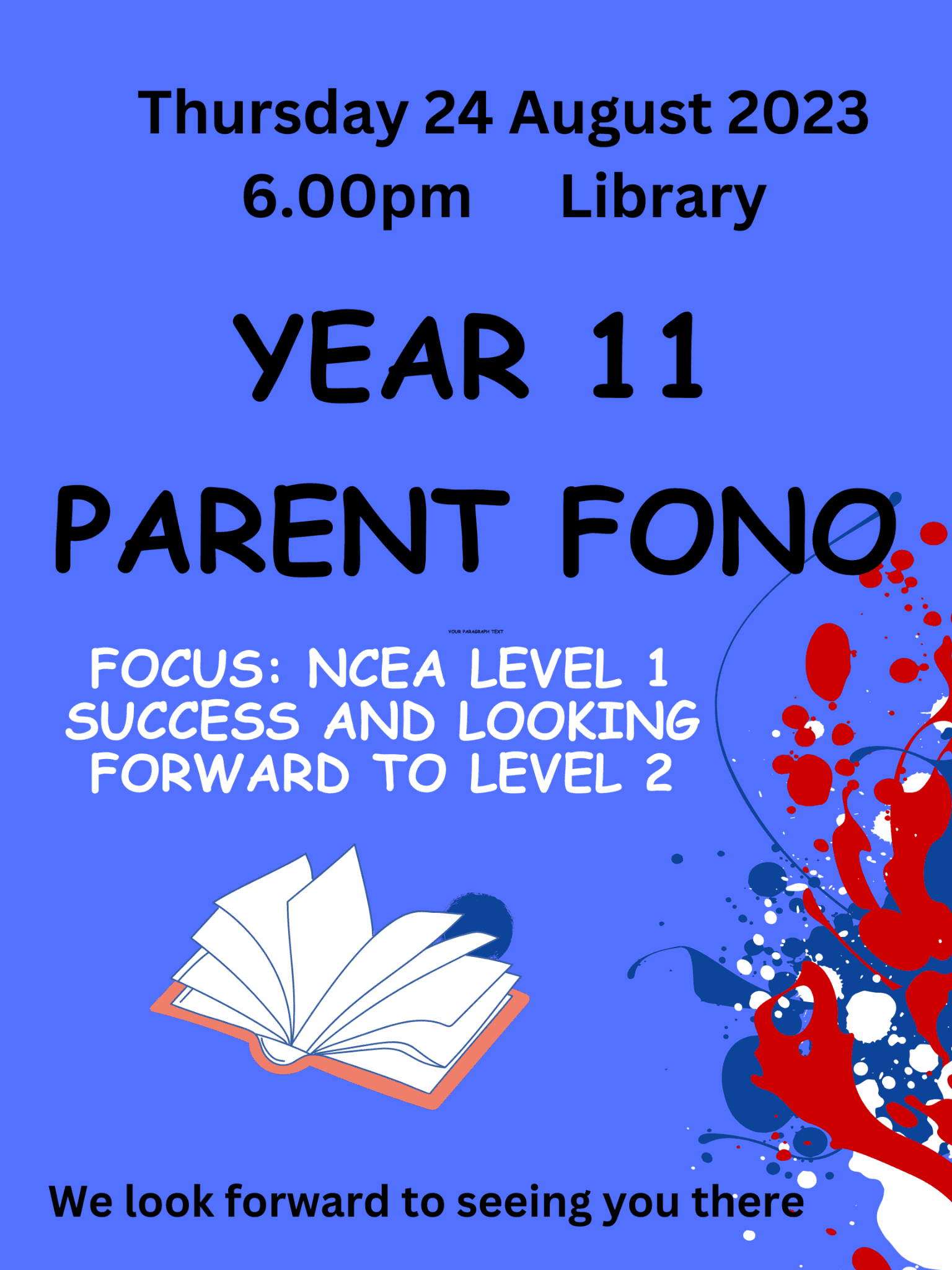 Read more about the article Year 11 Parent Partnership Fono