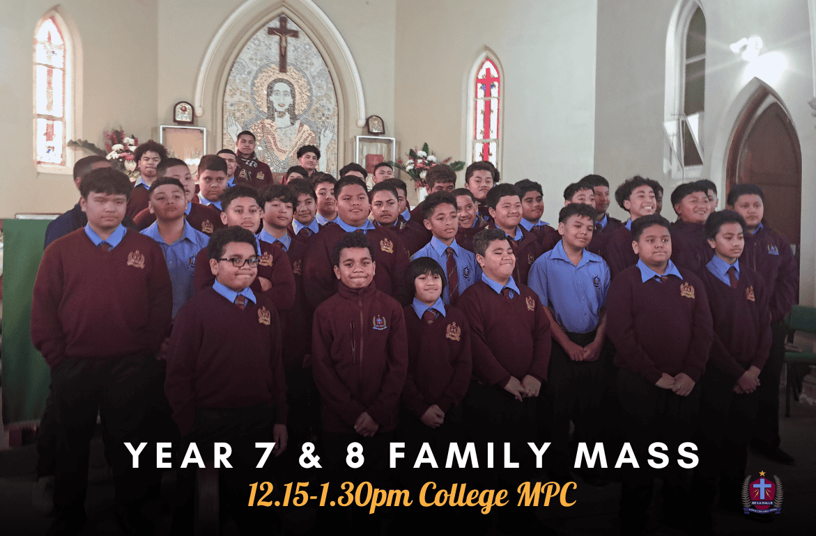 Read more about the article Year 7 & 8 Family Mass